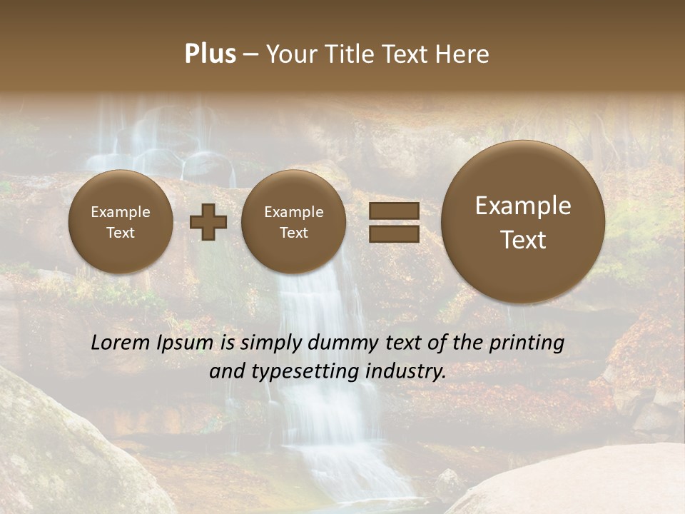 Flow Clean Ukrainian PowerPoint Template