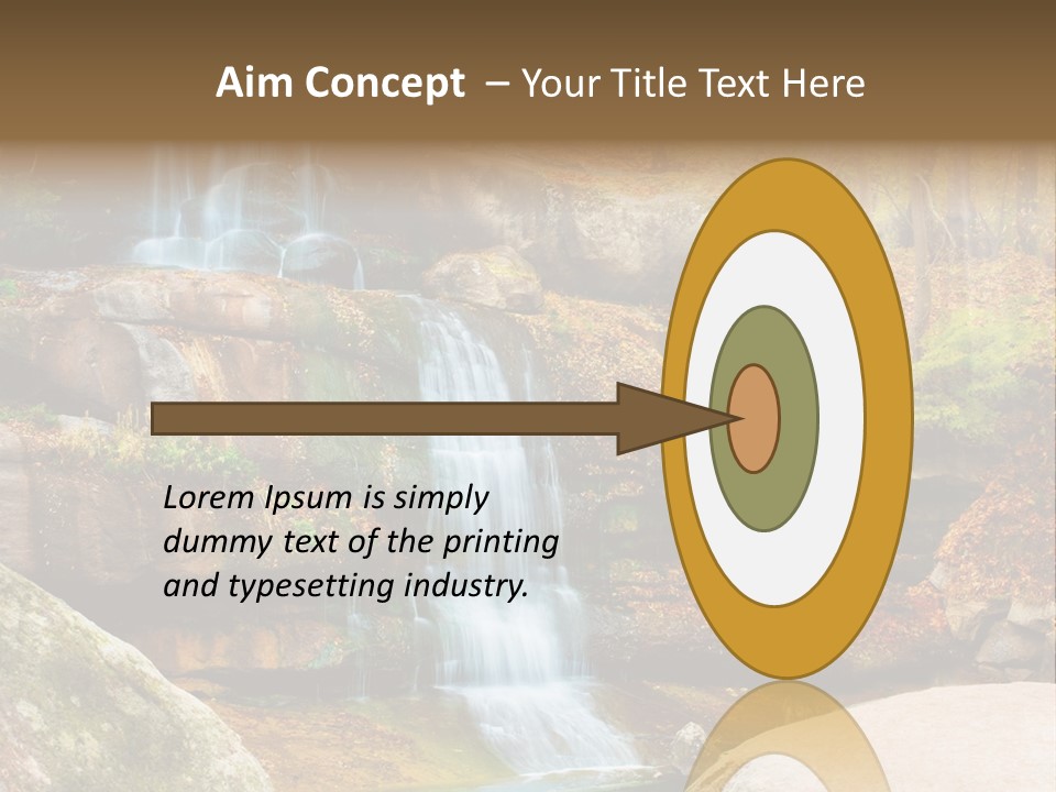 Flow Clean Ukrainian PowerPoint Template