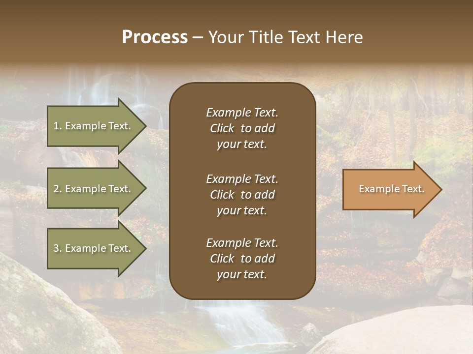 Flow Clean Ukrainian PowerPoint Template