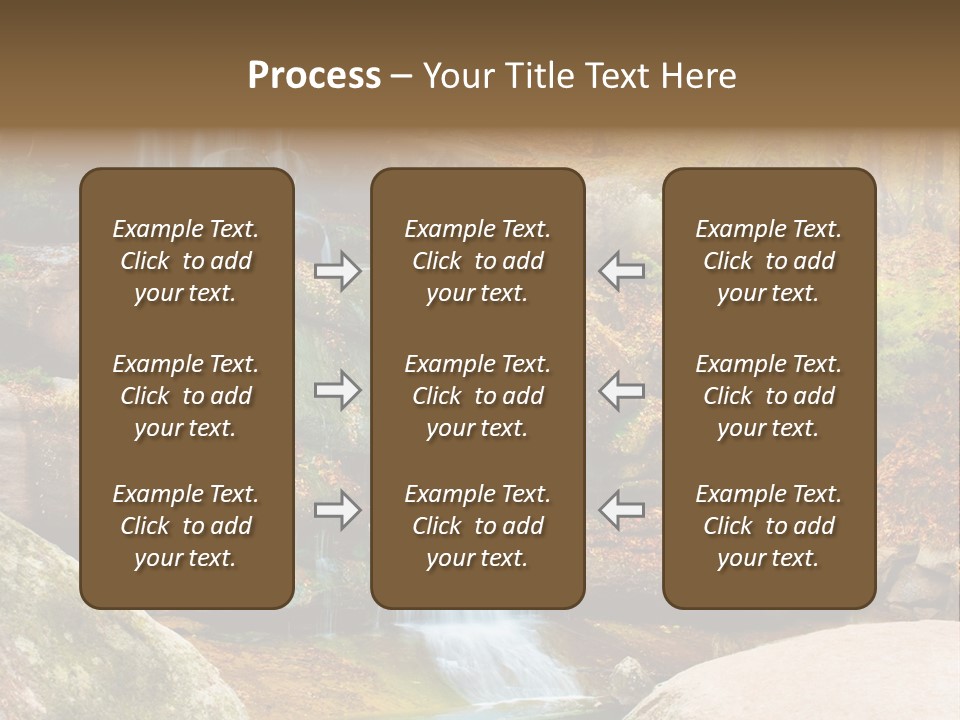 Flow Clean Ukrainian PowerPoint Template