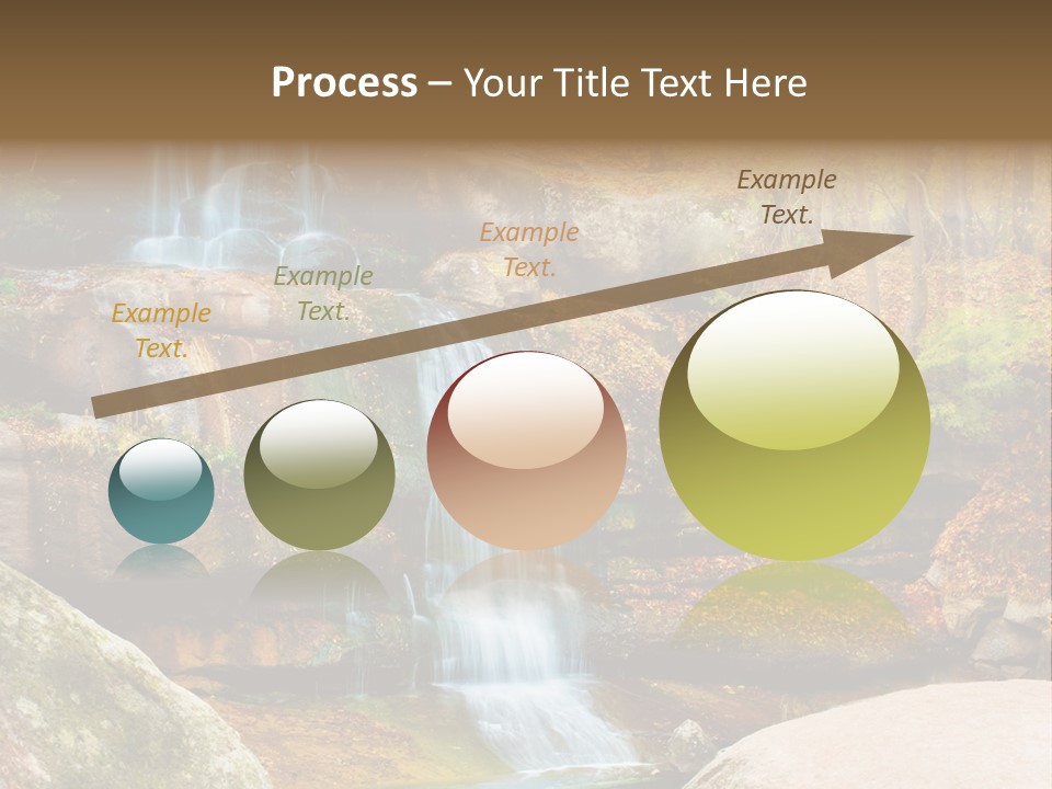 Flow Clean Ukrainian PowerPoint Template