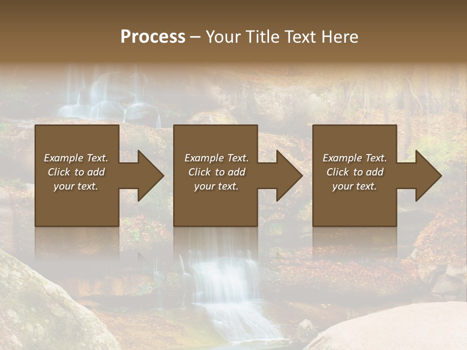 Flow Clean Ukrainian PowerPoint Template
