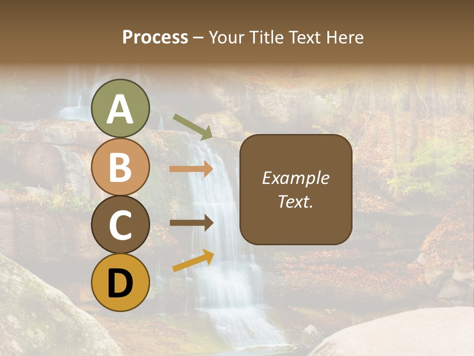 Flow Clean Ukrainian PowerPoint Template