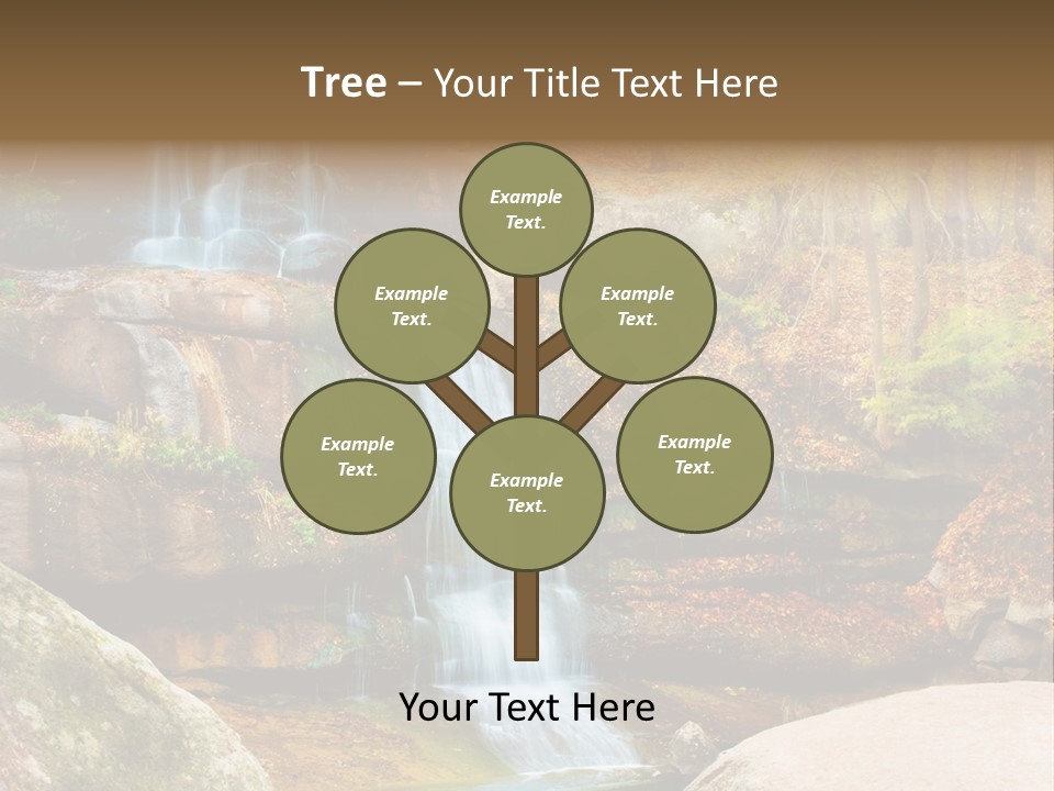 Flow Clean Ukrainian PowerPoint Template
