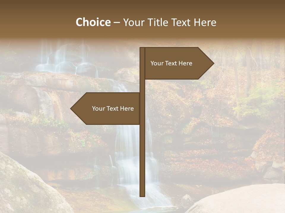 Flow Clean Ukrainian PowerPoint Template