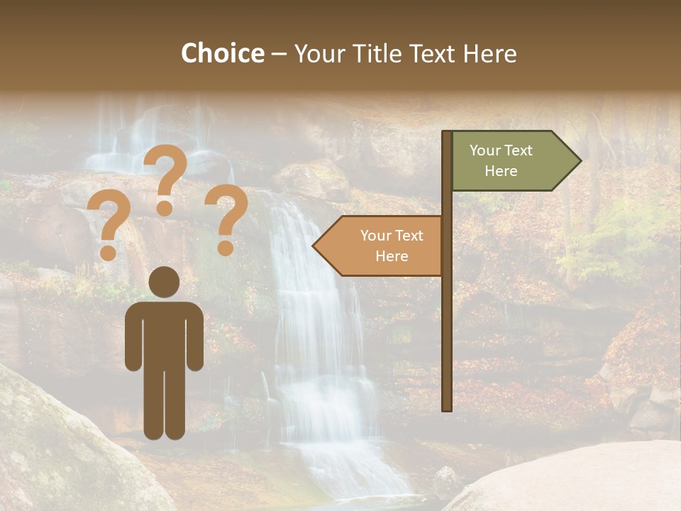 Flow Clean Ukrainian PowerPoint Template