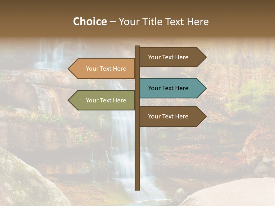 Flow Clean Ukrainian PowerPoint Template