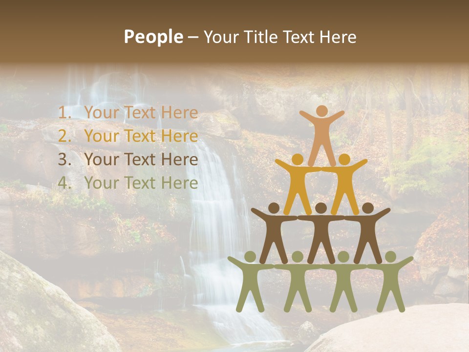 Flow Clean Ukrainian PowerPoint Template