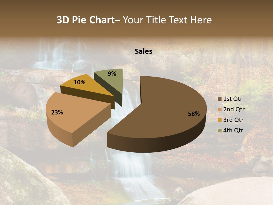 Flow Clean Ukrainian PowerPoint Template