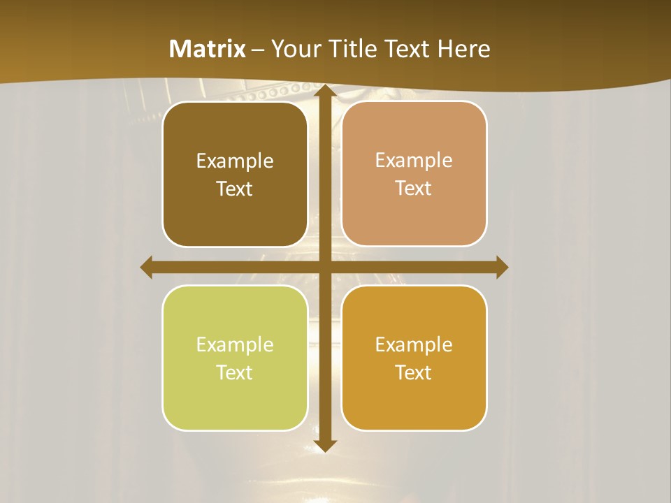 Golden Globe Statue Actress Arrivals PowerPoint Template