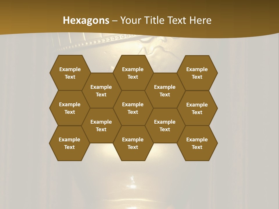 Golden Globe Statue Actress Arrivals PowerPoint Template