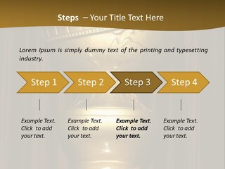 Golden Globe Statue Actress Arrivals PowerPoint Template
