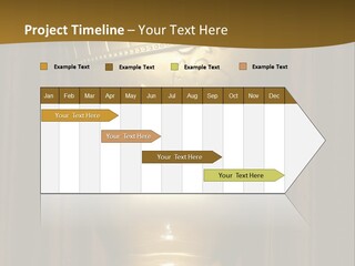 Golden Globe Statue Actress Arrivals PowerPoint Template