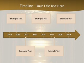 Golden Globe Statue Actress Arrivals PowerPoint Template