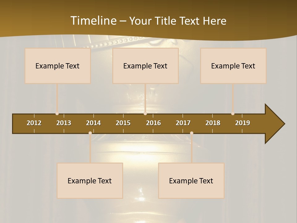 Golden Globe Statue Actress Arrivals PowerPoint Template