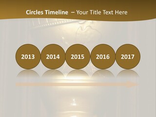 Golden Globe Statue Actress Arrivals PowerPoint Template