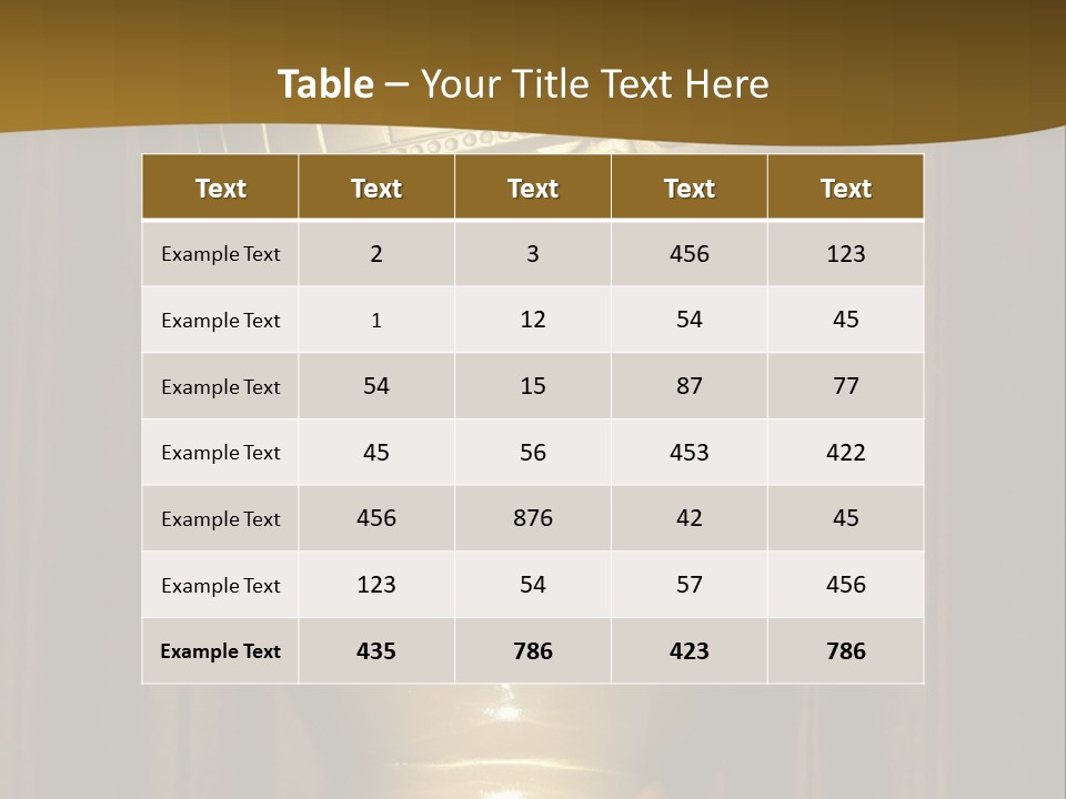 Golden Globe Statue Actress Arrivals PowerPoint Template