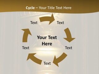 Golden Globe Statue Actress Arrivals PowerPoint Template