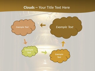 Golden Globe Statue Actress Arrivals PowerPoint Template