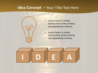 Golden Globe Statue Actress Arrivals PowerPoint Template