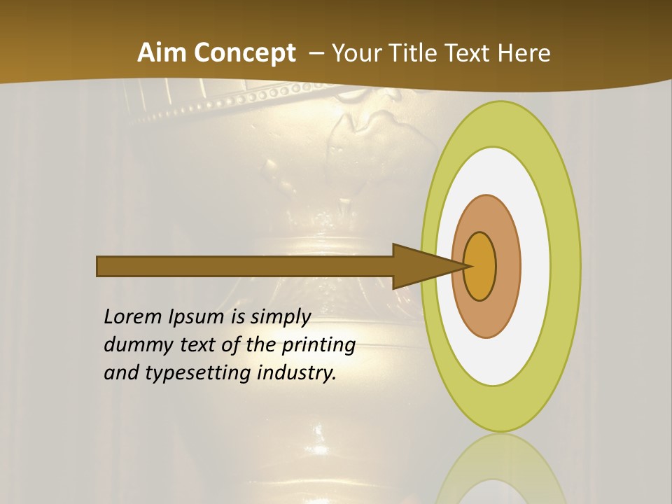 Golden Globe Statue Actress Arrivals PowerPoint Template