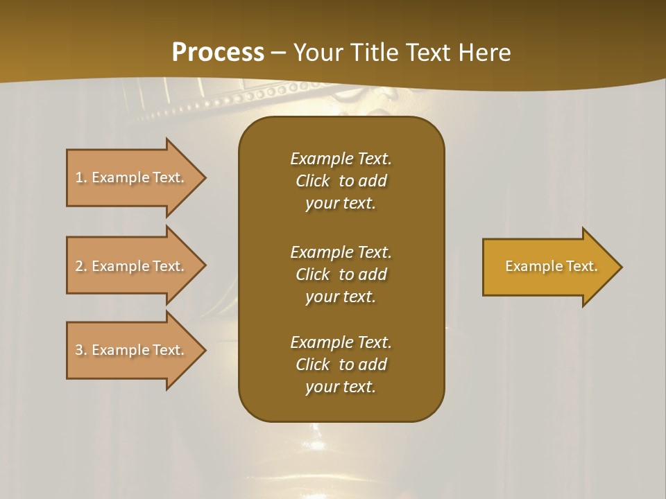 Golden Globe Statue Actress Arrivals PowerPoint Template