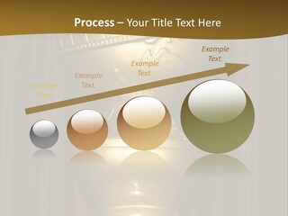 Golden Globe Statue Actress Arrivals PowerPoint Template