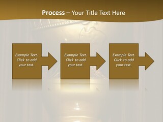 Golden Globe Statue Actress Arrivals PowerPoint Template