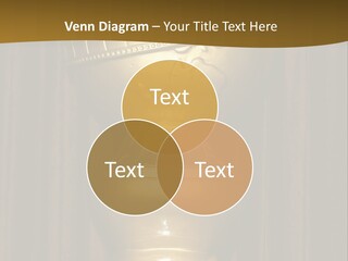 Golden Globe Statue Actress Arrivals PowerPoint Template