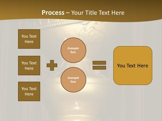 Golden Globe Statue Actress Arrivals PowerPoint Template