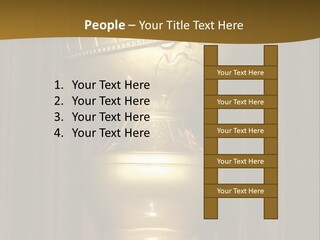 Golden Globe Statue Actress Arrivals PowerPoint Template