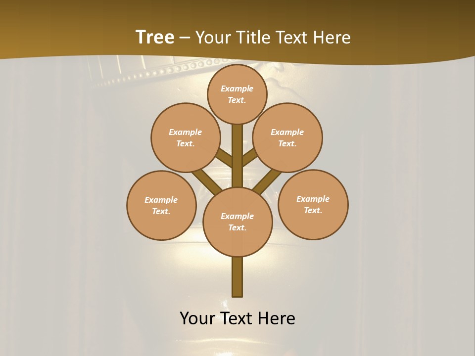 Golden Globe Statue Actress Arrivals PowerPoint Template