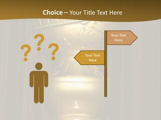 Golden Globe Statue Actress Arrivals PowerPoint Template