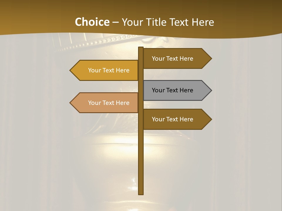 Golden Globe Statue Actress Arrivals PowerPoint Template