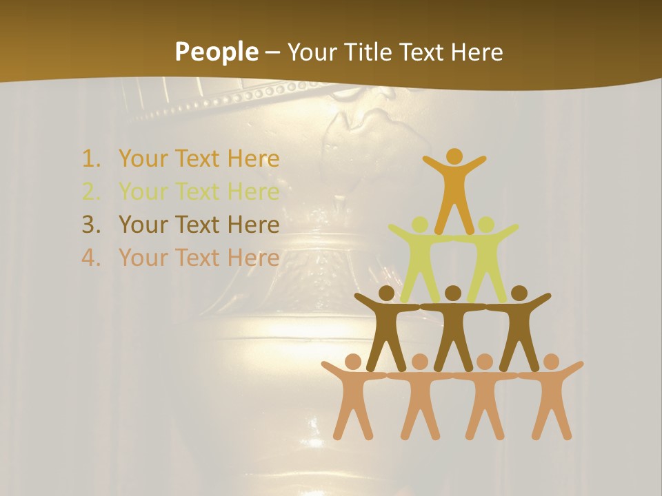 Golden Globe Statue Actress Arrivals PowerPoint Template