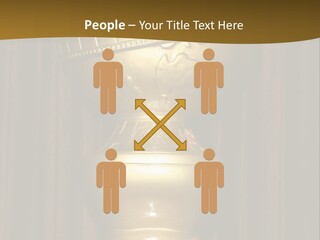 Golden Globe Statue Actress Arrivals PowerPoint Template