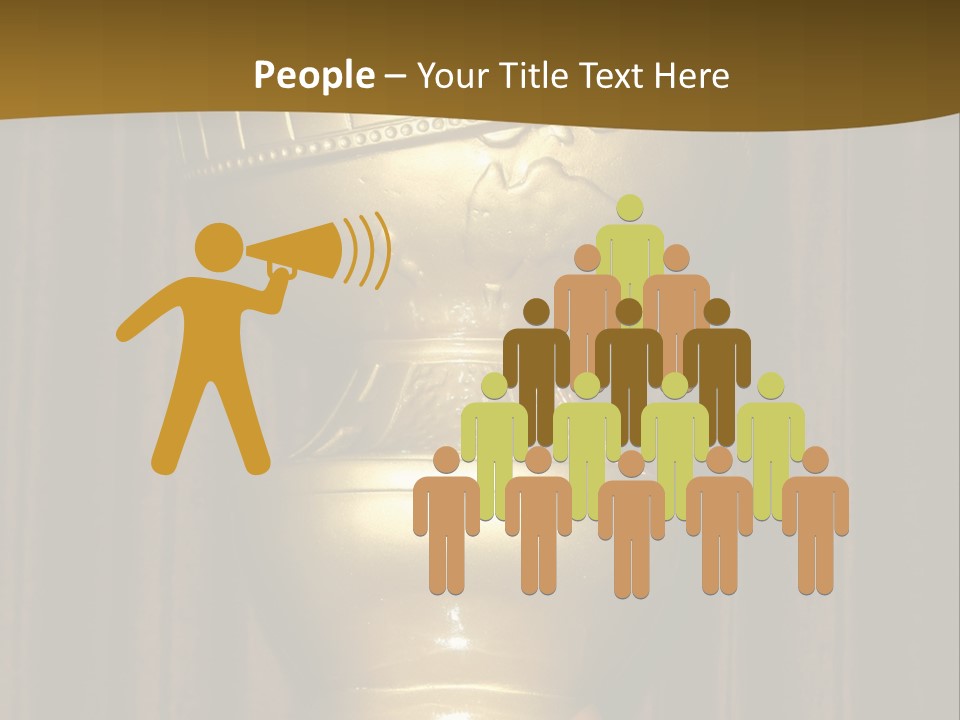 Golden Globe Statue Actress Arrivals PowerPoint Template