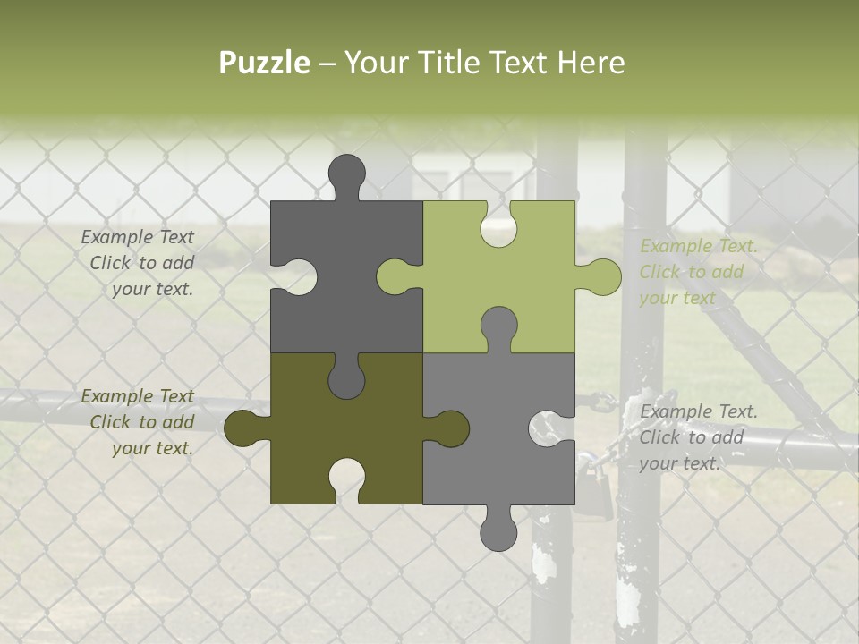 Facility Storehouse Private PowerPoint Template