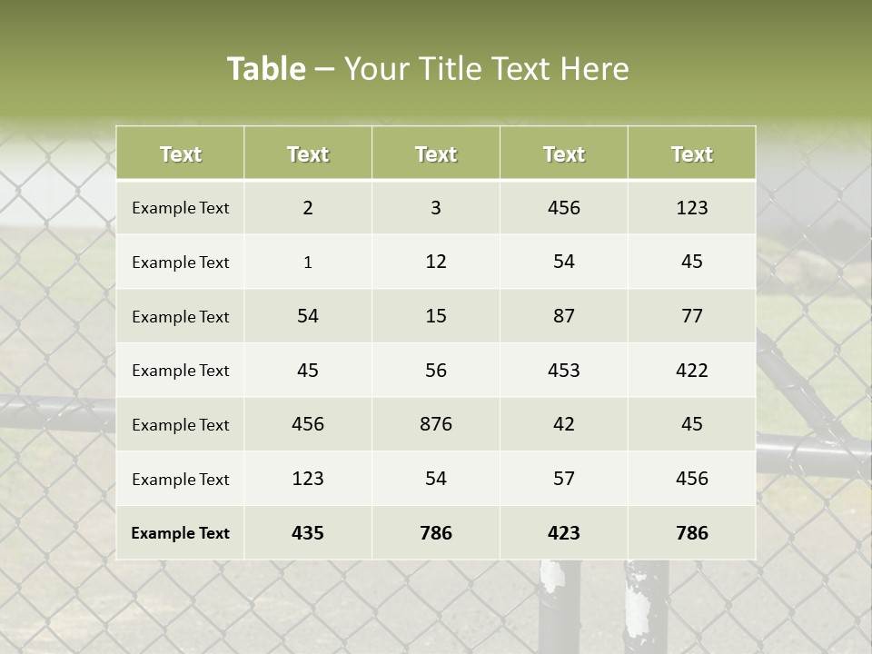 Facility Storehouse Private PowerPoint Template