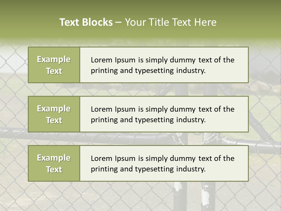 Facility Storehouse Private PowerPoint Template