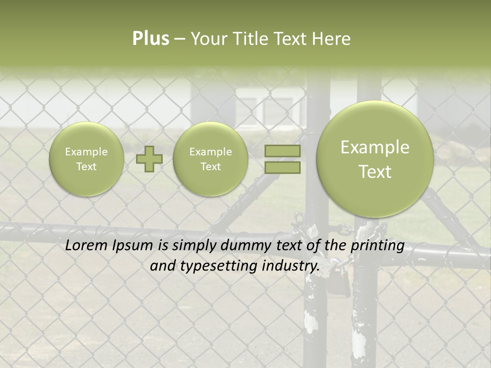 Facility Storehouse Private PowerPoint Template