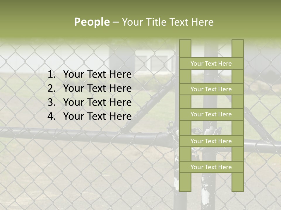 Facility Storehouse Private PowerPoint Template