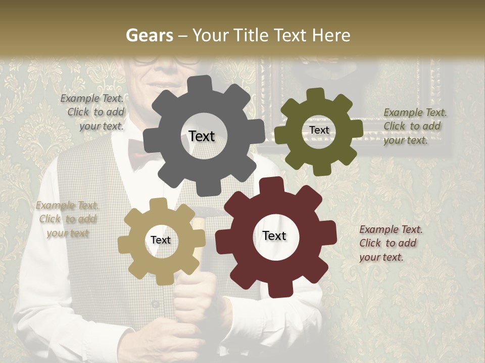 Wallpaper Ship Illustration PowerPoint Template