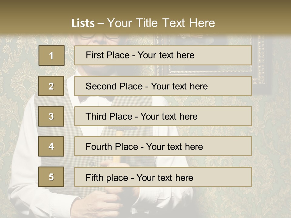 Wallpaper Ship Illustration PowerPoint Template
