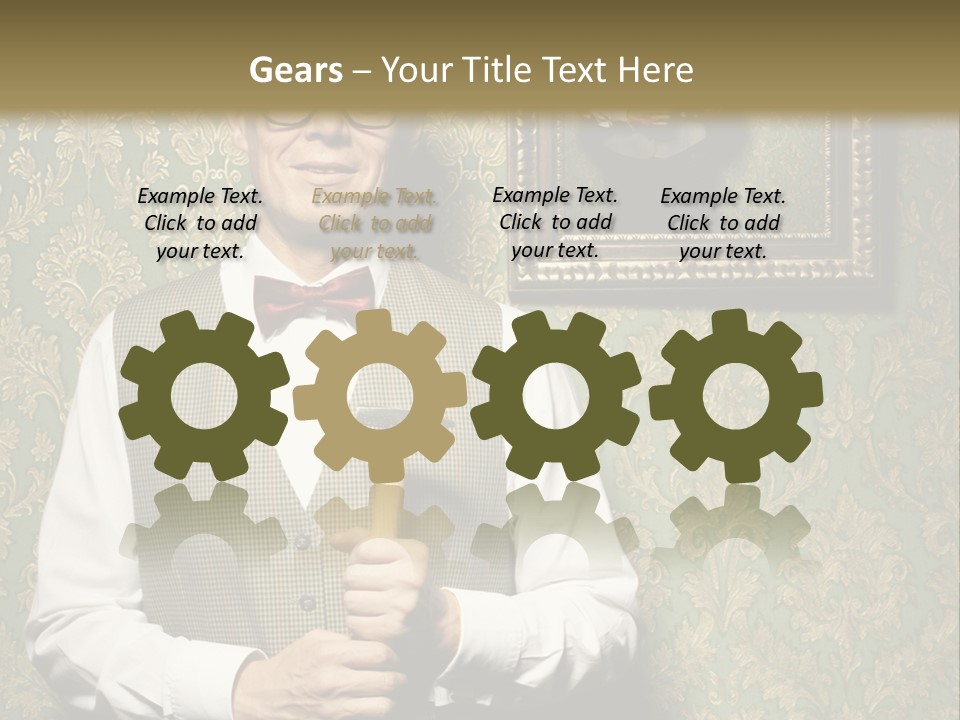 Wallpaper Ship Illustration PowerPoint Template