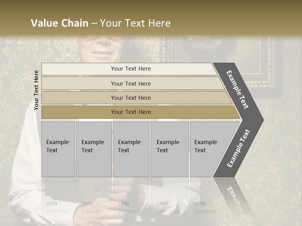 Wallpaper Ship Illustration PowerPoint Template