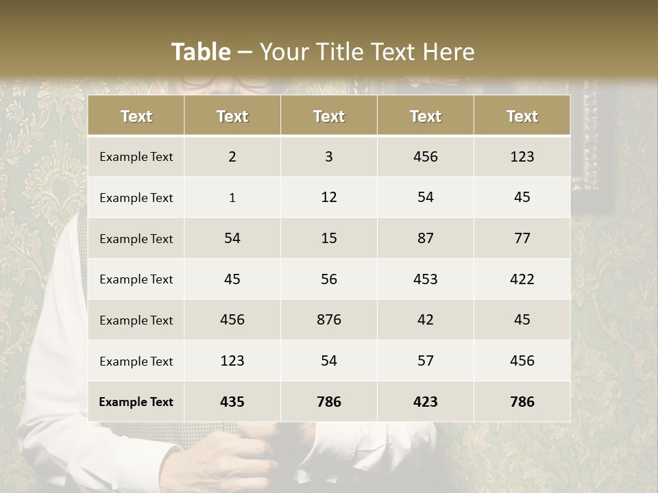Wallpaper Ship Illustration PowerPoint Template