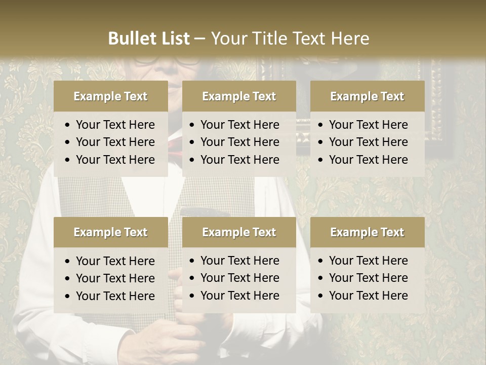 Wallpaper Ship Illustration PowerPoint Template