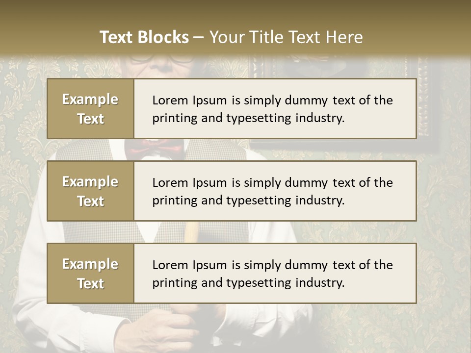 Wallpaper Ship Illustration PowerPoint Template