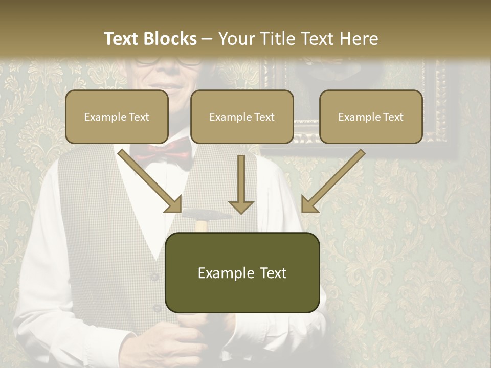 Wallpaper Ship Illustration PowerPoint Template